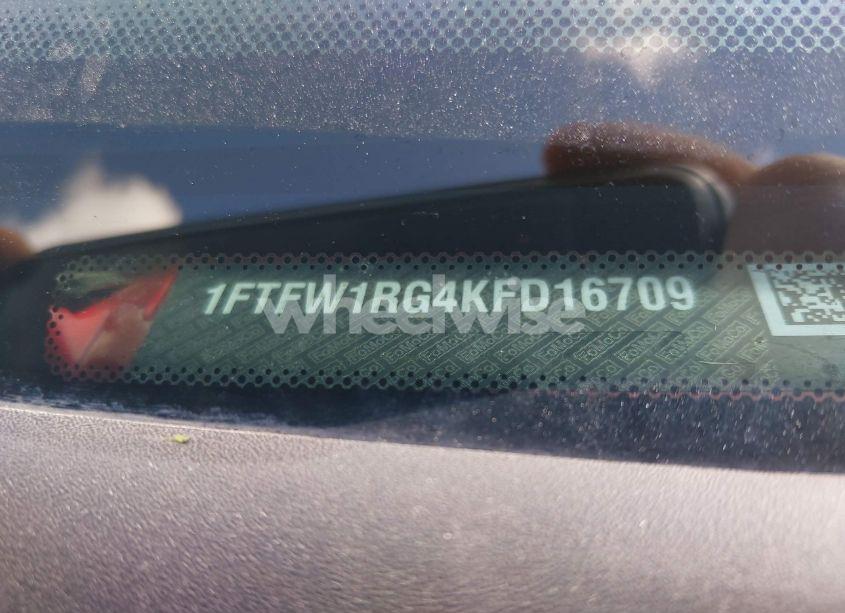 Photo 9 of 2019 Ford F-150 RAPTOR (VIN 1FTFW1RG4KFD16709)