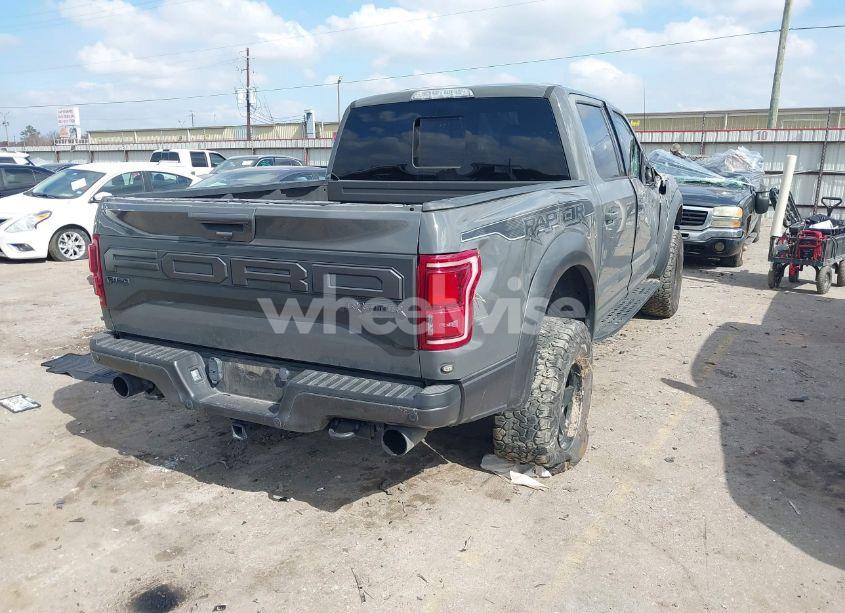 Photo 4 of 2020 Ford F-150 RAPTOR (VIN 1FTFW1RG4LFA37620)