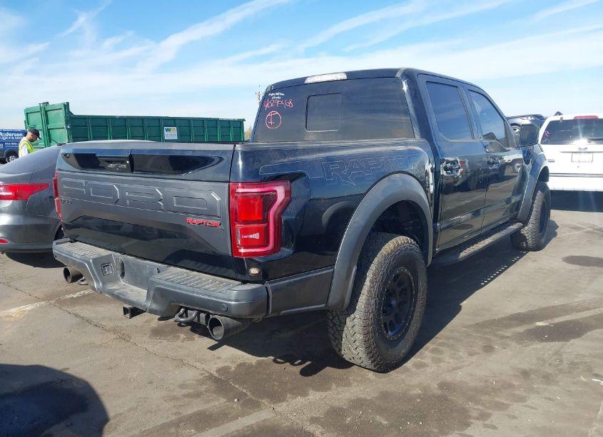 Photo 4 of 2017 Ford F-150 RAPTOR (VIN 1FTFW1RG7HFA53365)