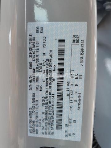 Photo 10 of 2024 FORD F150 RAPTOR (VIN 1FTFW1RG9RFB36541)