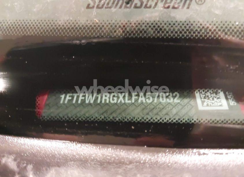 Photo 9 of 2020 Ford F-150 RAPTOR (VIN 1FTFW1RGXLFA57032)