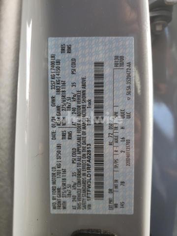 Photo 5 of 2024 FORD F150 XLT (VIN 1FTFW3LD1RFA02813)