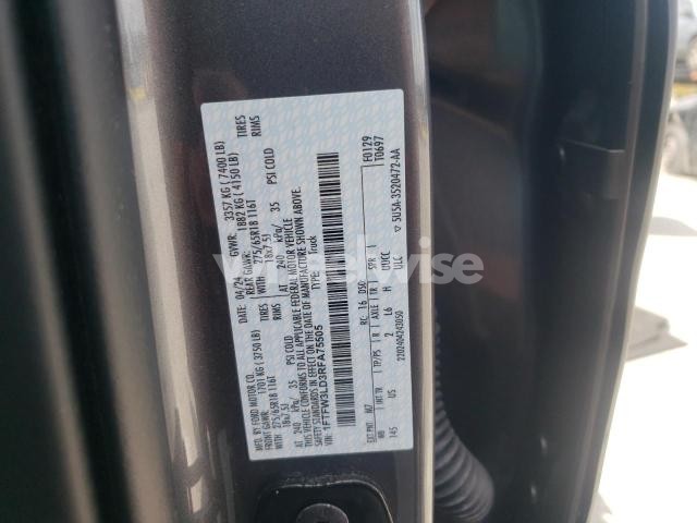 Photo 2 of 2024 FORD F150 XLT (VIN 1FTFW3LD3RFA75505)