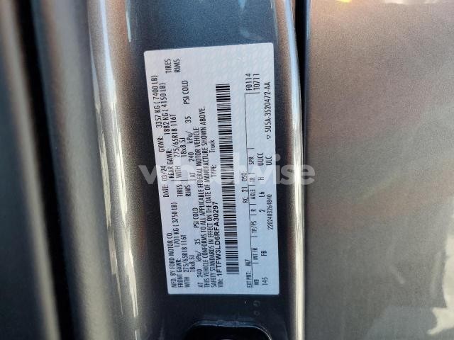 Photo 10 of 2024 FORD F150 XLT (VIN 1FTFW3LD6RFA30297)