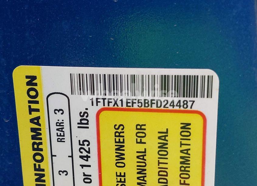 Photo 9 of 2011 Ford F-150 XLT (VIN 1FTFX1EF5BFD24487)