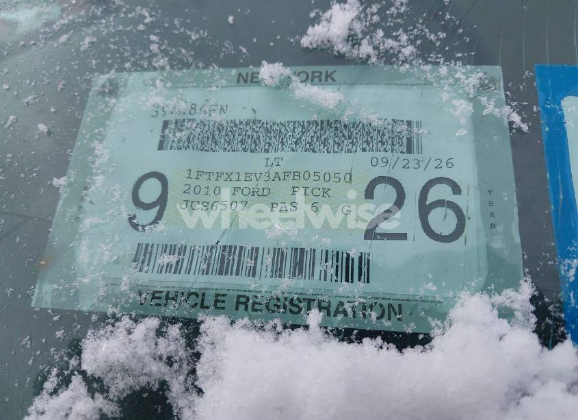 Photo 9 of 2010 Ford F-150 FX4/LARIAT/XL/XLT (VIN 1FTFX1EV3AFB05050)