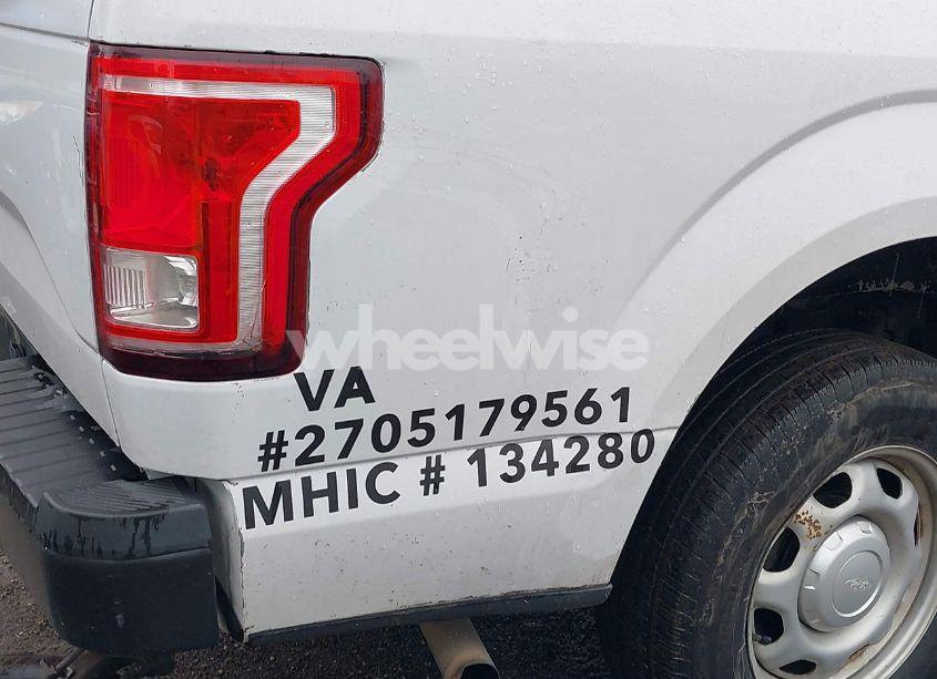 Photo 20 of 2016 Ford F-150 XL (VIN 1FTMF1C83GKD25330)