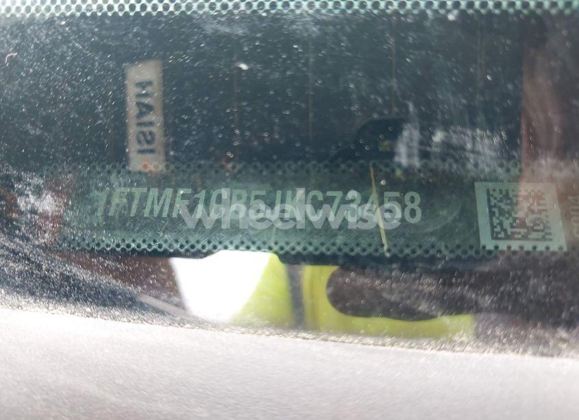 Photo 9 of 2018 Ford F-150 XL (VIN 1FTMF1CB5JKC73458)