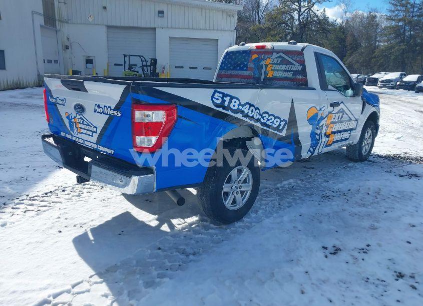 Photo 4 of 2022 Ford F-150 XL (VIN 1FTMF1EP8NKD86609)