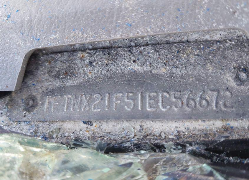 Photo 9 of 2001 Ford F250 SUPER DUTY (VIN 1FTNX21F51EC56672)