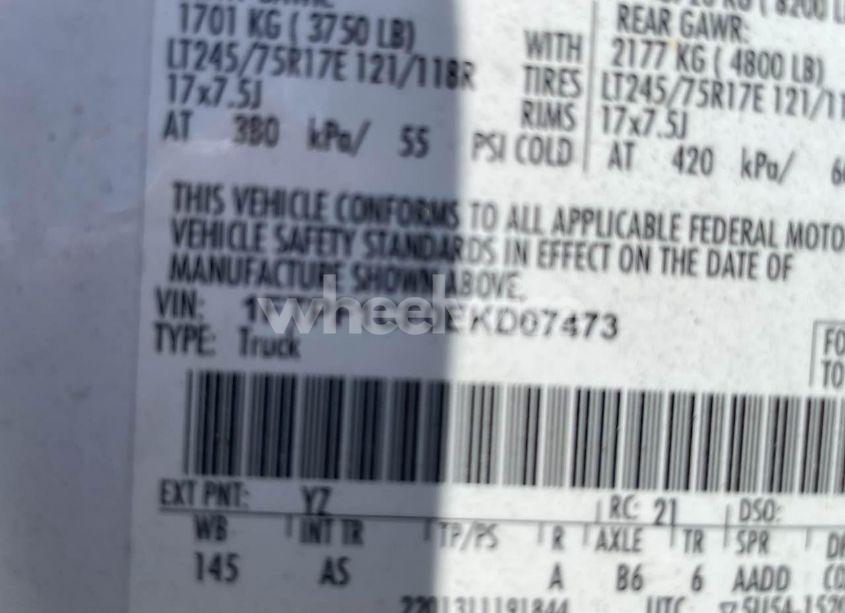 Photo 9 of 2014 Ford F-150 XL (VIN 1FTPF1CF0EKD07473)