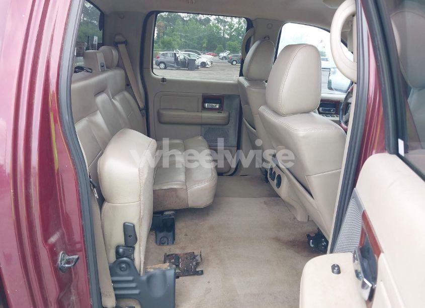 Photo 8 of 2006 Ford F-150 LARIAT/XLT (VIN 1FTPW125X6FA46341)