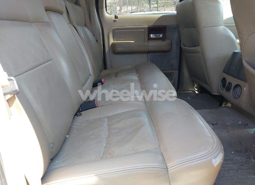 Photo 8 of 2006 Ford F-150 LARIAT/XLT (VIN 1FTPW12V16FA72763)