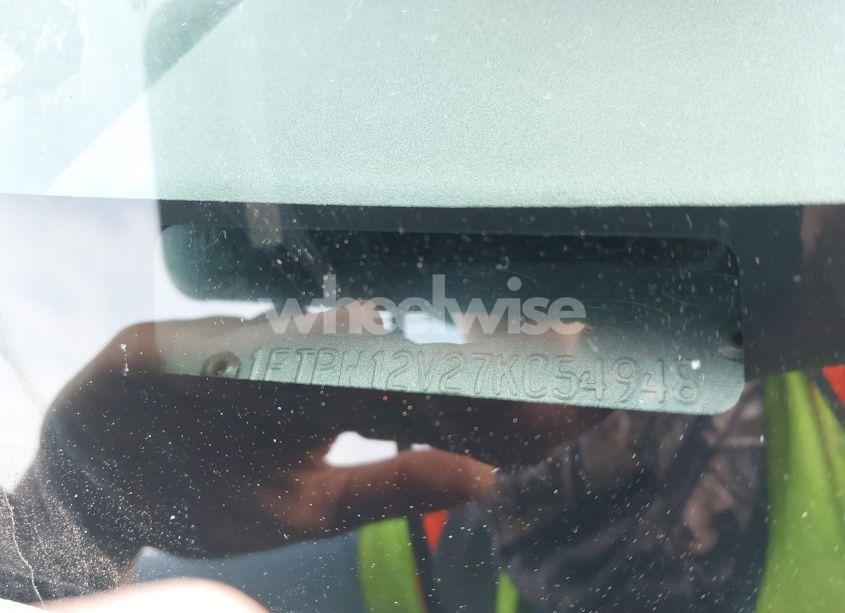 Photo 9 of 2007 Ford F-150 LARIAT/XLT (VIN 1FTPW12V27KC54948)