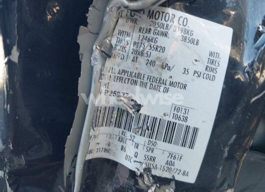 Photo 9 of 2008 Ford F-150 60TH ANNIVERSARY/FX2/KING RANCH/LARIAT/XLT (VIN 1FTPW12V48FB25037)