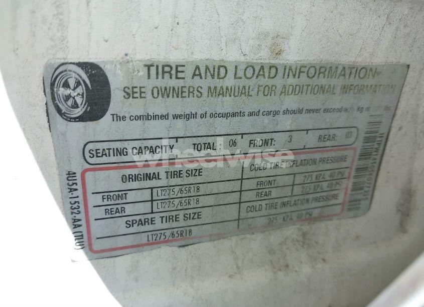 Photo 9 of 2005 Ford F-150 FX4/LARIAT/XLT (VIN 1FTPW14505KD77335)