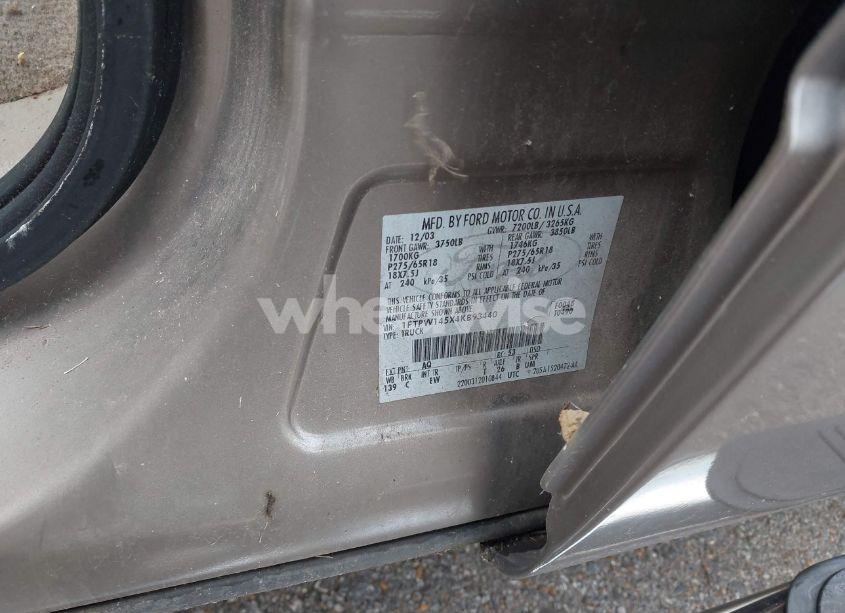 Photo 9 of 2004 Ford F-150 FX4/LARIAT/XLT (VIN 1FTPW145X4KB93440)