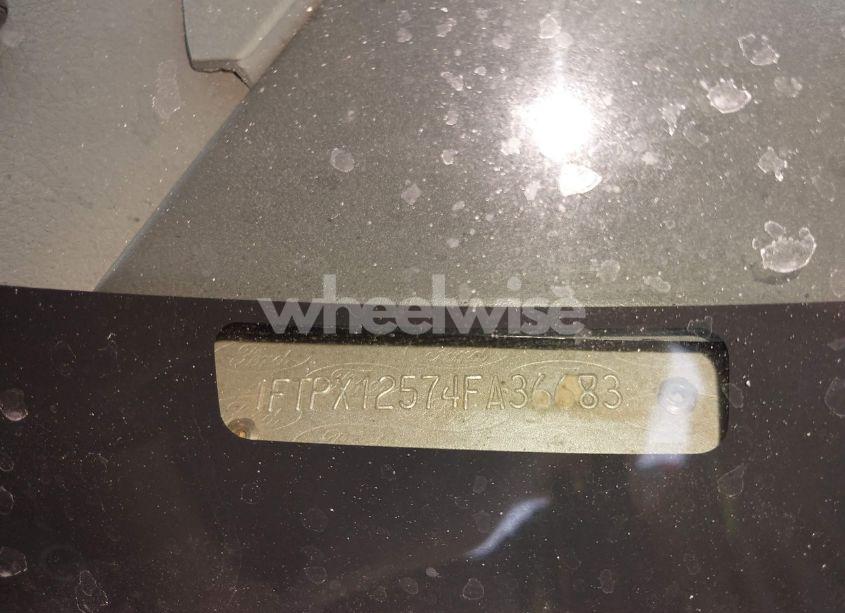 Photo 9 of 2004 Ford F-150 LARIAT/XL/XLT (VIN 1FTPX12574FA36683)