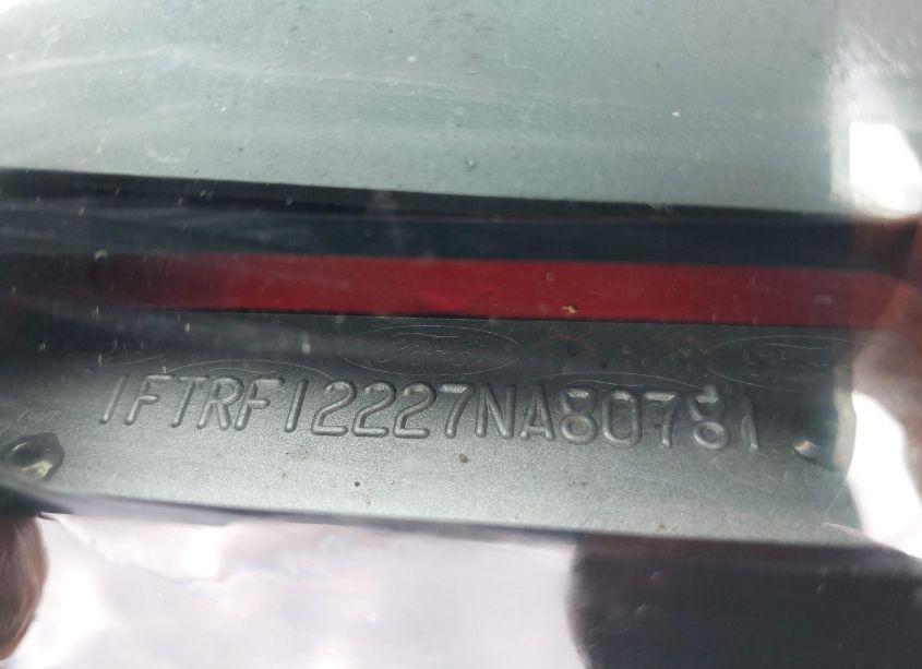 Photo 9 of 2007 Ford F-150 STX/XL/XLT (VIN 1FTRF12227NA80781)