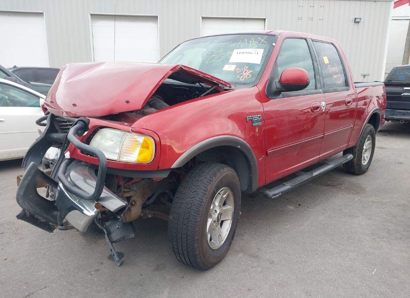Photo 2 of 2002 Ford F-150 LARIAT/XLT (VIN 1FTRW08L02KD29258)
