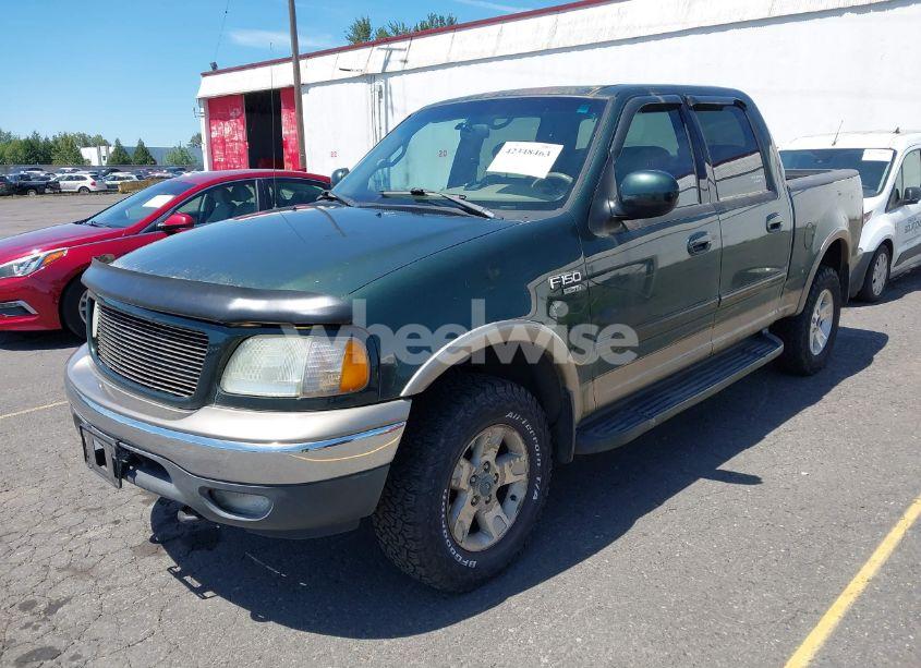 Photo 2 of 2002 Ford F-150 LARIAT/XLT (VIN 1FTRW08L12KB27190)