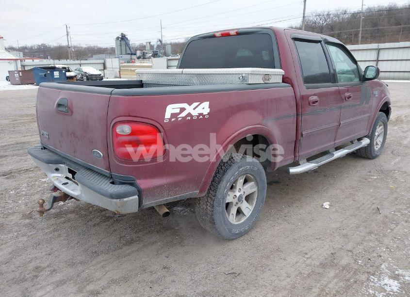 Photo 4 of 2003 Ford F-150 LARIAT/XLT (VIN 1FTRW08L23KA64523)