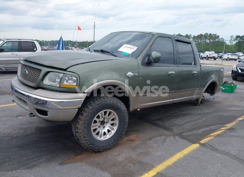 Photo 2 of 2002 Ford F-150 LARIAT/XLT (VIN 1FTRW08L42KE05595)
