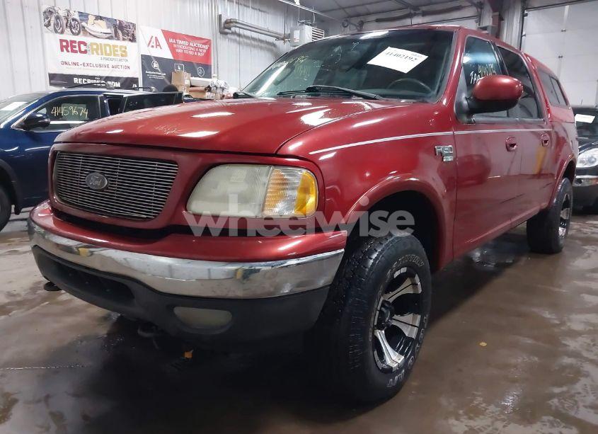 Photo 2 of 2002 Ford F-150 LARIAT/XLT (VIN 1FTRW08L52KC44397)