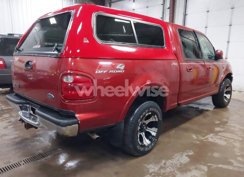 Photo 4 of 2002 Ford F-150 LARIAT/XLT (VIN 1FTRW08L52KC44397)