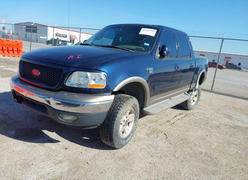 Photo 2 of 2002 Ford F-150 LARIAT/XLT (VIN 1FTRW08L72KB17344)