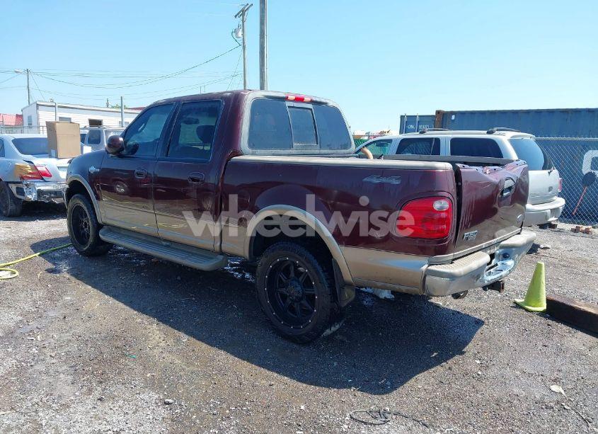 Photo 3 of 2002 Ford F-150 LARIAT/XLT (VIN 1FTRW08L92KA03488)