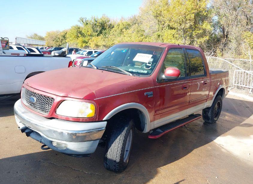 Photo 2 of 2002 Ford F-150 LARIAT/XLT (VIN 1FTRW08L92KB71681)