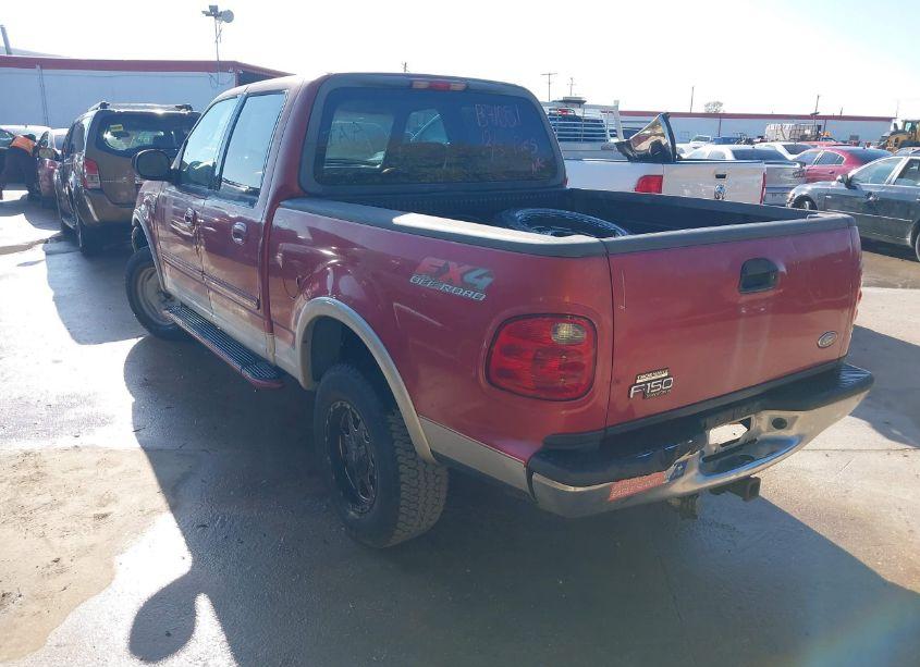 Photo 3 of 2002 Ford F-150 LARIAT/XLT (VIN 1FTRW08L92KB71681)