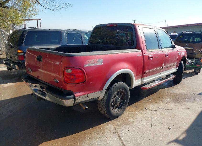 Photo 4 of 2002 Ford F-150 LARIAT/XLT (VIN 1FTRW08L92KB71681)