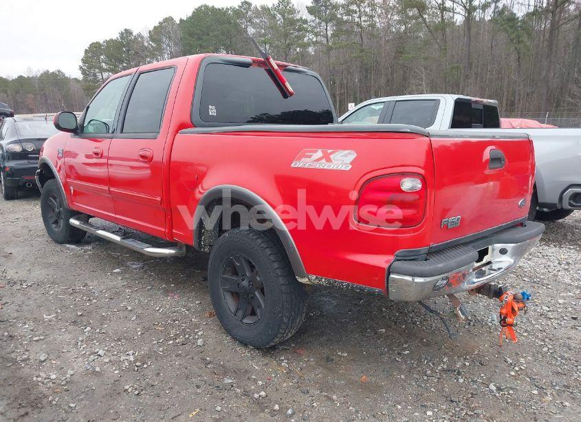 Photo 3 of 2002 Ford F-150 LARIAT/XLT (VIN 1FTRW08L92KD29792)