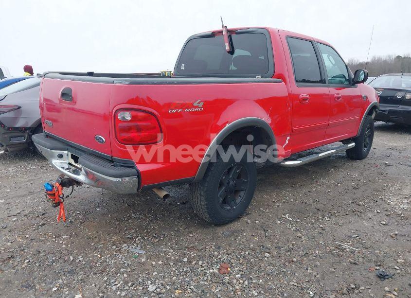 Photo 4 of 2002 Ford F-150 LARIAT/XLT (VIN 1FTRW08L92KD29792)