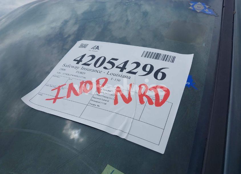 Photo 7 of 2006 Ford F-150 STX/XL/XLT (VIN 1FTRX12W66NA37396)