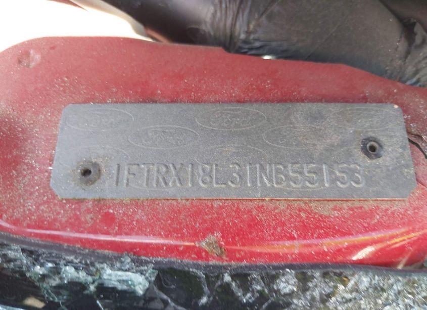 Photo 9 of 2001 Ford F-150 LARIAT/XL/XLT (VIN 1FTRX18L31NB55153)