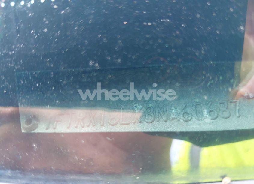 Photo 9 of 2003 Ford F-150 LARIAT/XL/XLT (VIN 1FTRX18LX3NA60687)