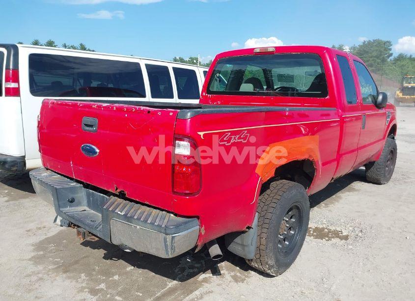 Photo 4 of 2008 Ford F-250 FX4/LARIAT/XL/XLT (VIN 1FTSX21538EE56602)