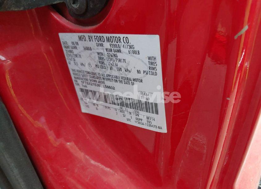 Photo 9 of 2008 Ford F-250 FX4/LARIAT/XL/XLT (VIN 1FTSX21538EE56602)