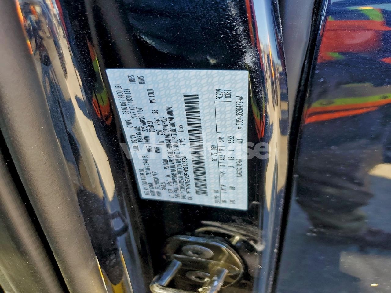 Photo 12 of 2023 FORD F150 LIGHTNING PRO (VIN 1FTVW1EV2PWG13534)