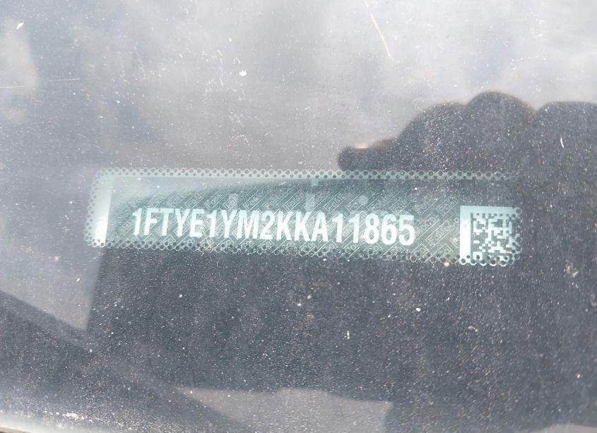 Photo 9 of 2019 Ford Transit-150 (VIN 1FTYE1YM2KKA11865)