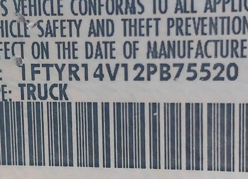 Photo 9 of 2002 Ford Ranger EDGE/TREMOR/XL/XLT (VIN 1FTYR14V12PB75520)