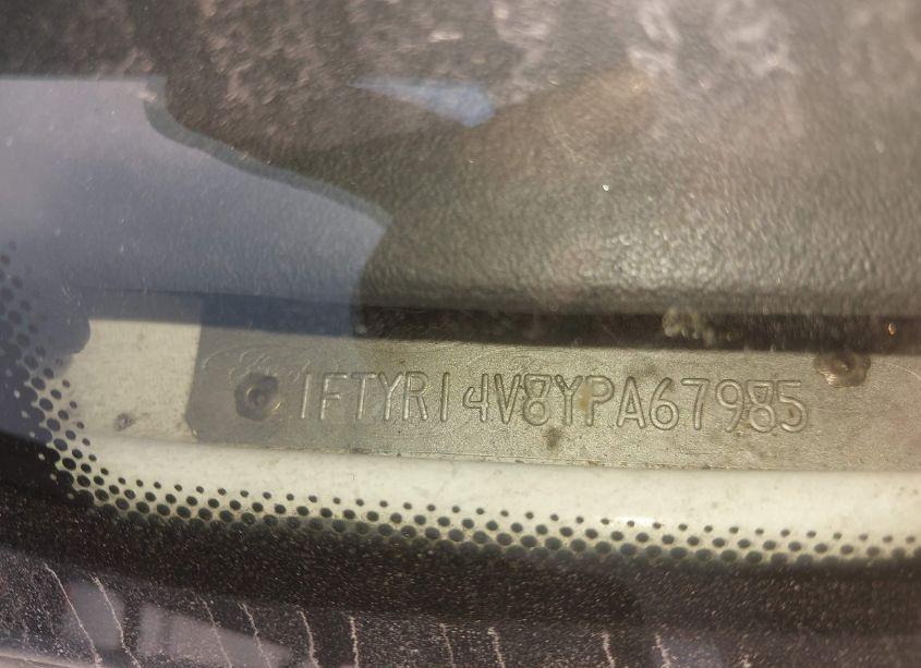 Photo 9 of 2000 Ford Ranger XL/XLT (VIN 1FTYR14V8YPA67985)