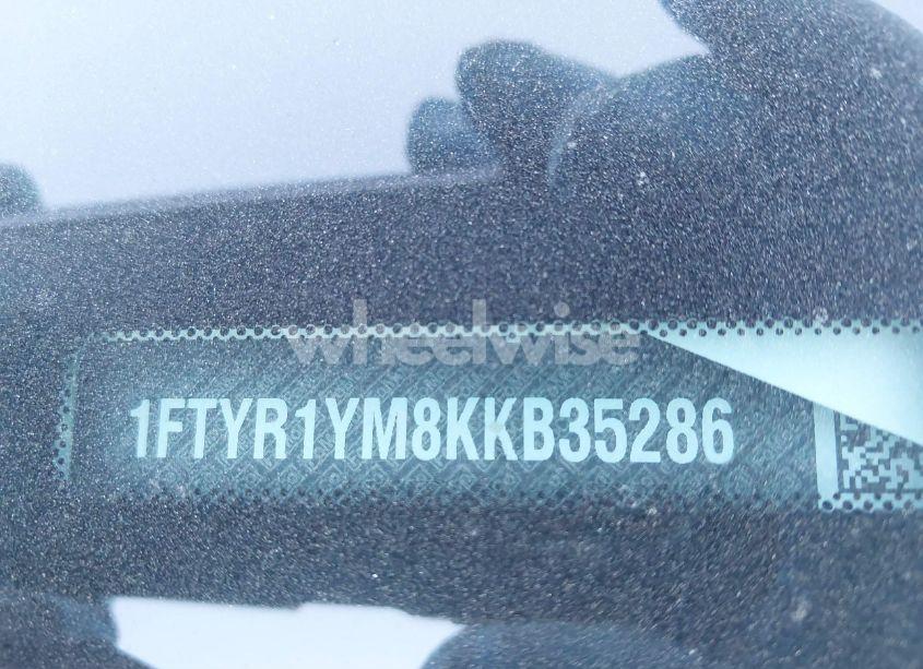 Photo 9 of 2019 Ford Transit-250 (VIN 1FTYR1YM8KKB35286)