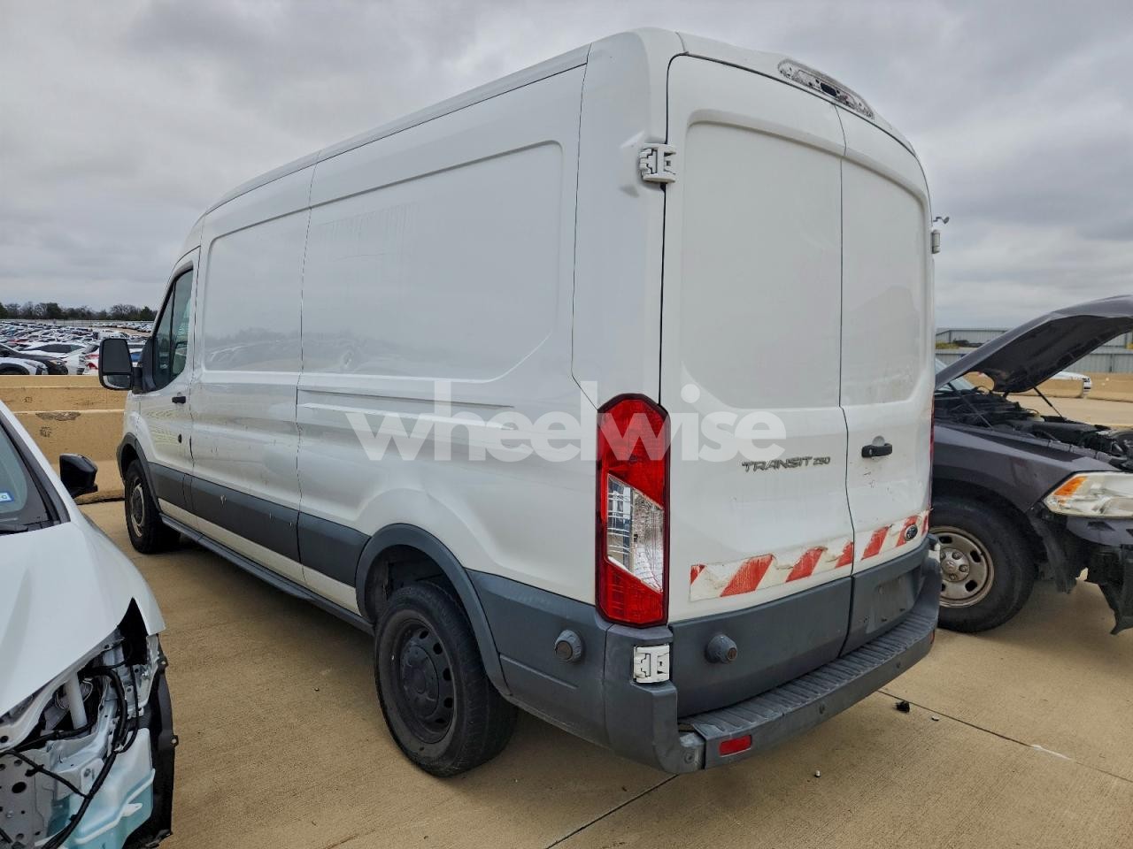 Photo 2 of 2018 FORD TRANSIT DELIVERY VAN (VIN 1FTYR2CM2JKB07821)