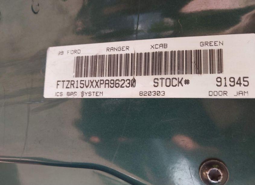 Photo 9 of 1999 Ford Ranger XL/XLT (VIN 1FTZR15VXXPA96230)