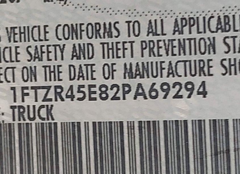 Photo 9 of 2002 Ford Ranger EDGE/XLT (VIN 1FTZR45E82PA69294)
