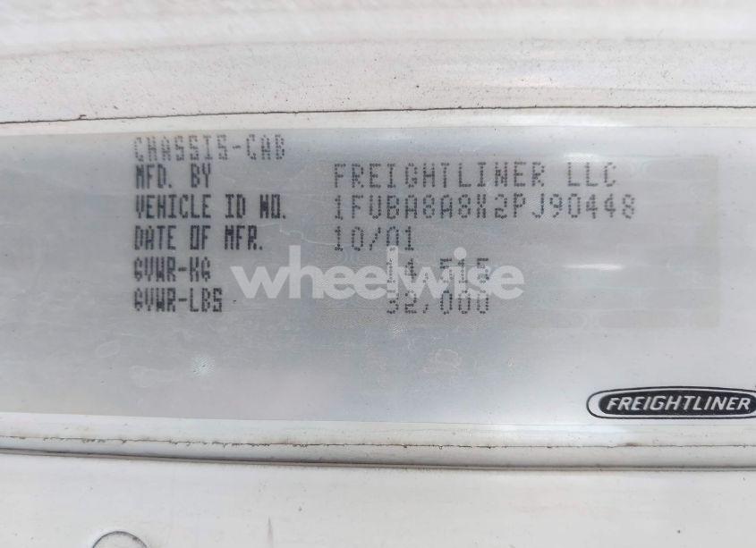 Photo 8 of 2002 Freightliner Conventional ST112 (VIN 1FUBA8A8X2PJ90448)